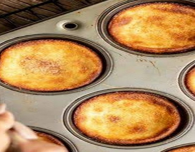 Queijadas De Leite, Portuguese Milk Tart. Easy Make Recipe