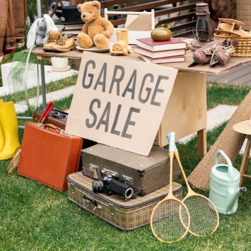 garage sale