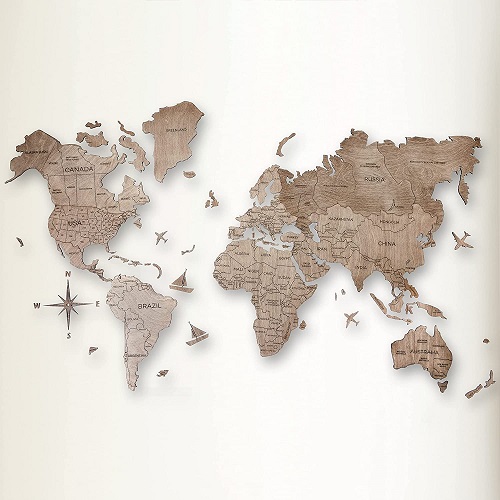 world map