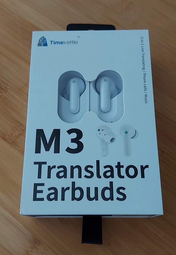 M3 earbuds in box