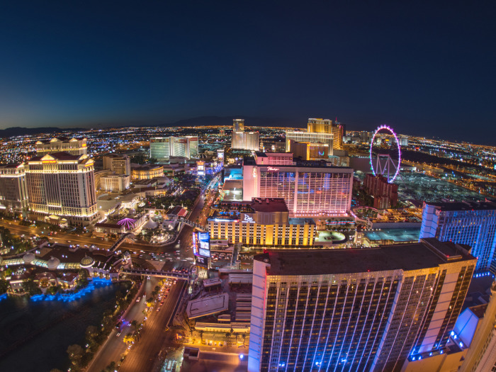 Las Vegas from above