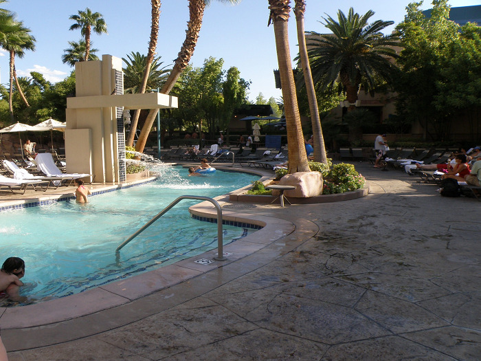 Las Vegas MGM hotel pool