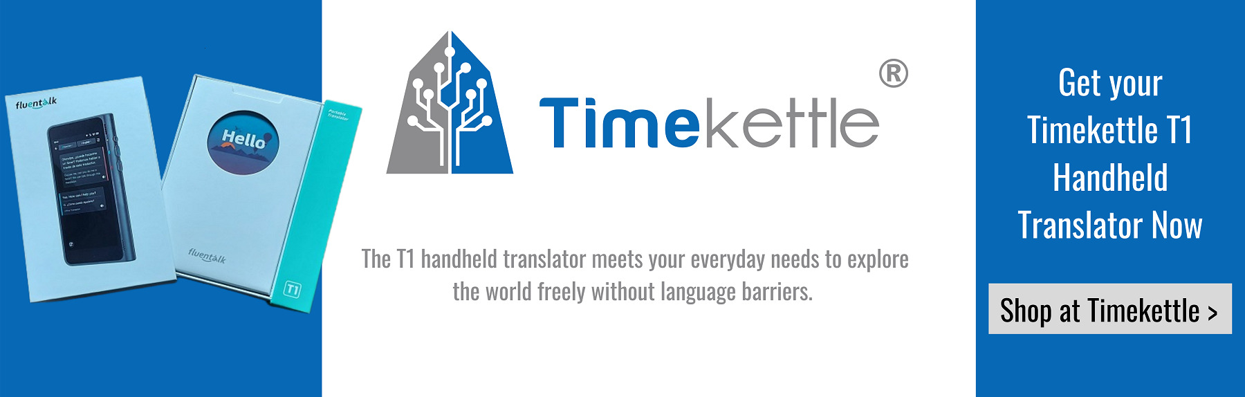 Fluentalk T1 Mini by Timekettle review - Don't speak the language